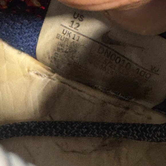 Size 12 Nike Space Hippie 01 Navy Blue Orange Mens Running Sneaker DN0010-400 - Picture 8 of 10